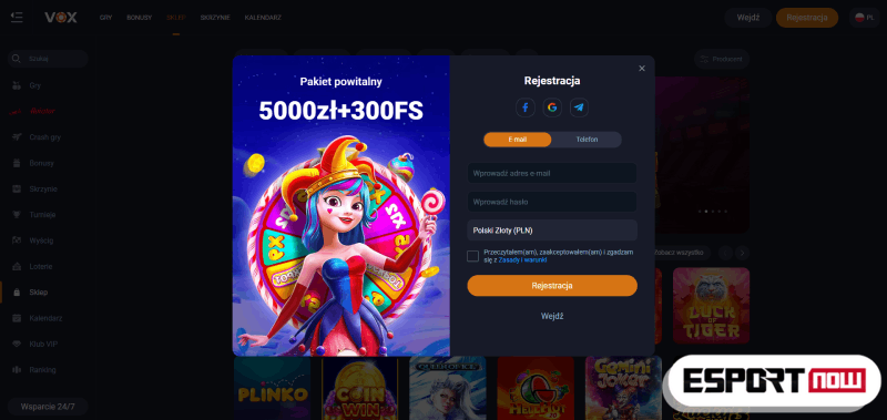 VOX Casino — recenzja, oferta gier i porady dla graczy