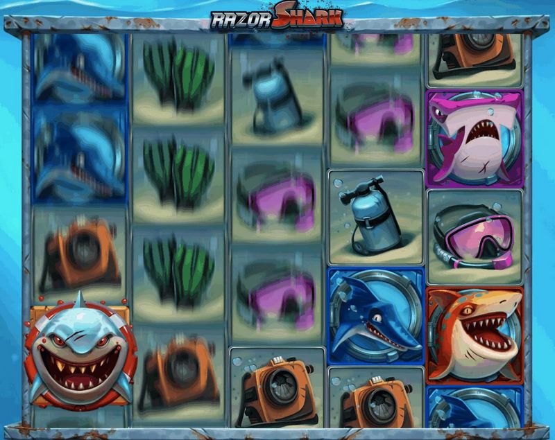 Oversikt over Razor Returns-spilleautomaten